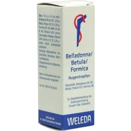 BELLADONNA/BETULA/FORMICA oční kapky, 10 ml