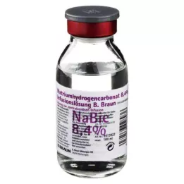 NATRIUMHYDROGENCARBONAT B.Braun 8,4% sklo, 100 ml