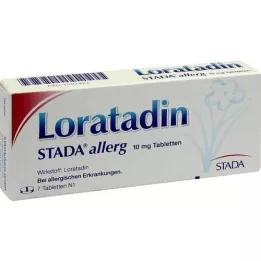 LORATADIN STADA 10 mg alergických tablet, 7 ks