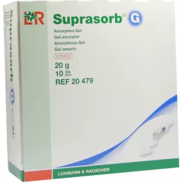 Suprasorb G Amorfní gelová injekční stříkačka 20 g, 10x20 g