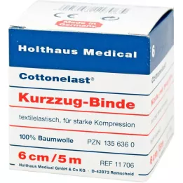 KURZZUGBINDE Cottonelast 6 cmx5 m, 10 ks