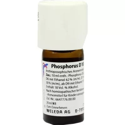 PHOSPHORUS D 10 Ředění, 20 ml