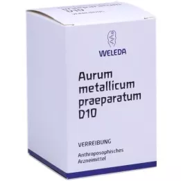 AURUM METALLICUM PRAEPARATUM D 10 triturace, 50 g