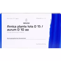 Arnica Planta Ta D 15 / AURUM D 10 AA ampule, 8x1 ml