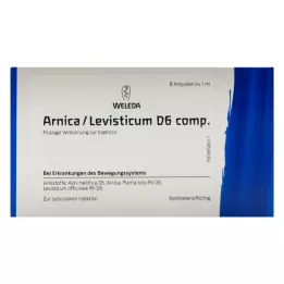 ARNICA/LEVISTICUM D 6 ampule, 8X1 ml