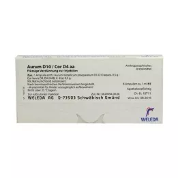 AURUM d 10/cor d 4 aa ampules, 8x1 ml