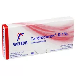 CARDIODORON 0,1% injekční roztok, 8X1 ml