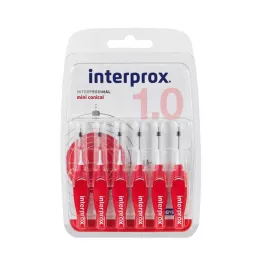 INTERPROX minikónický červený Interdentalb.Blis., 6 ks