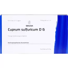 Cuprrum sulfuricum d6, 8x1 ml