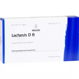 LACHESIS D 6 ampule, 8x1 ml