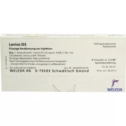 LEVICO D 3 ampule, 8x1 ml