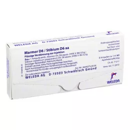 MARMOR d 6/stibium d 6 aa ampules, 8x1 ml