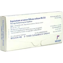 EQUISETUM ARVENSE Silicea cultum D 3 ampule, 8 ks