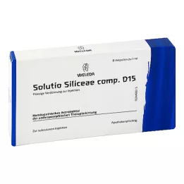 SOLUTIO SILICEAE comp.d 15 ampule, 8x1 ml