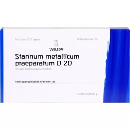Stannum se setkal. Pracheparat. D 20 ampulí, 8x1 ml