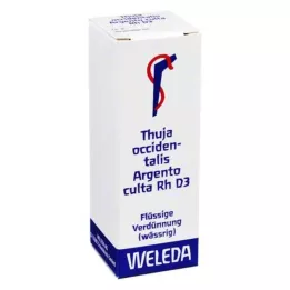 THUJA OCCIDENTALIS ARGENTO Culta RH D 3 Ředění, 20 ml