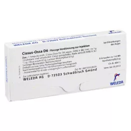 CISSUS-OSSA D 6 ampule, 8X1 ml