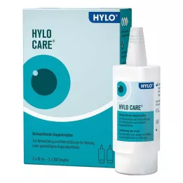 HYLO-CARE Oční kapky, 2x10 ml