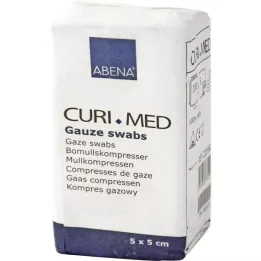 VLIESKOMPRESSEN nesterilní 5x5 cm 4 vrstvy, 50X100 ks