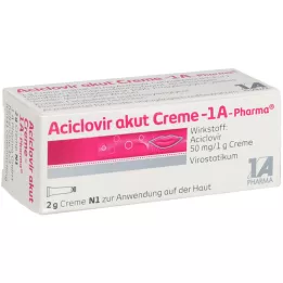 ACICLOVIR Akutní creme-1a lékárna, 2 g