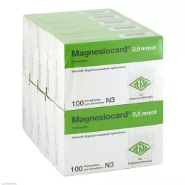MAGNESIOCARD 2,5 mmol potahované tablety, 10X100 ks