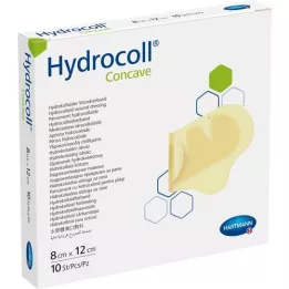HYDROCOLL Asociace konkávních ran 8x12 cm, 10 ks