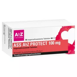 ASS AbZ PROTECT 100 mg enterosolventní tablety, 50 ks