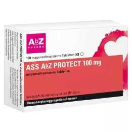 ASS AbZ PROTECT 100 mg enterosolventní tablety, 100 ks