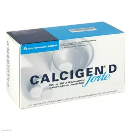 CALCIGEN D forte 1000 mg/880 I.E. šumivé tablety, 100 ks