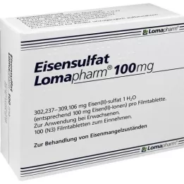 EISENSULFAT lomapharm 100 mg filmové tablety, 100 ks