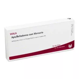 ampulkyAPIS BELLADONNA s Mercurio, 10X1 ml