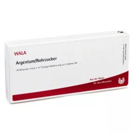 ARGENTUM/ROHRZUCKER Ampule, 10X1 ml
