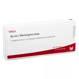 BETULA/MANDRAGORA ampule, 10X1 ml