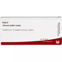 FERRUM SULFUR ampule, 10X1 ml