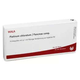 PLATINUM CHLORATUM/PANCREAS ampule, 10X1 ml