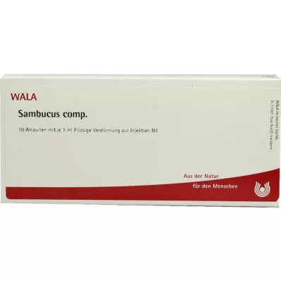 SAMBUCUS COMP Ampule, 10X1 ml