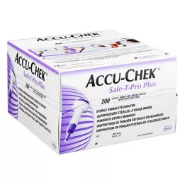 ACCU-CHEK Lancety Safe T Pro Plus, 200 ks