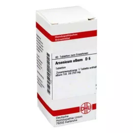 ARSENICUM ALBUM D 6 tablet, 80 ks