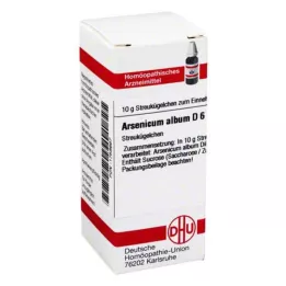 ARSENICUM ALBUM D 6 Globuli, 10 g
