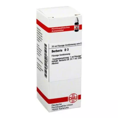 BERBERIS D3 ředění, 20 ml