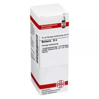 BERBERIS D4 ředění, 20 ml