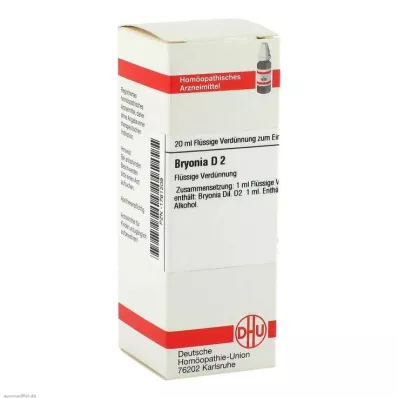 BRYONIA D2 ředění, 20 ml