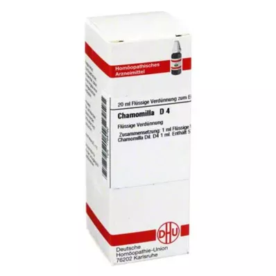CHAMOMILLA D4 ředění, 20 ml CHAMOMILLA D4 ředění, 20 ml