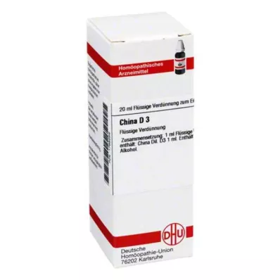 CHINA D3 ředění, 20 ml