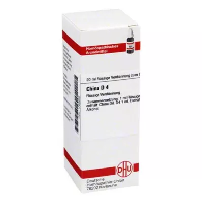CHINA D4 ředění, 20 ml CHINA D4 ředění, 20 ml