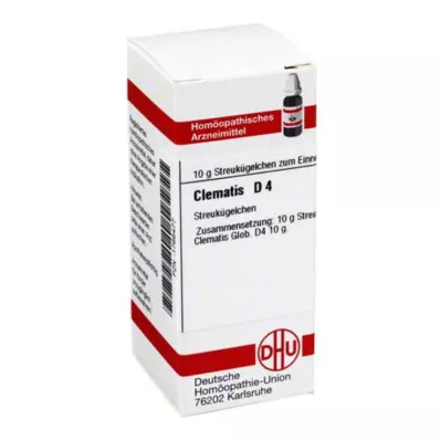 CLEMATIS D4 globuli, 10 g