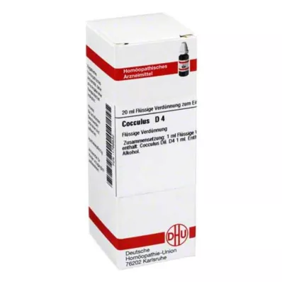 COCCULUS D4 ředění, 20 ml