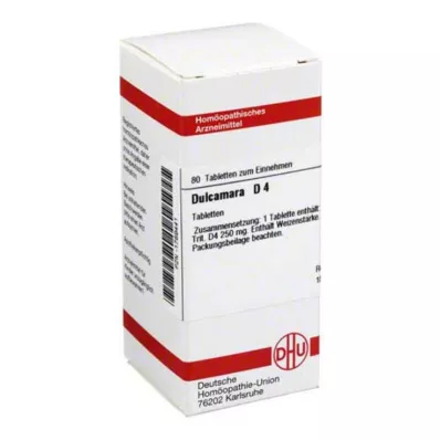 DULCAMARA D 4 tablety, 80 ks