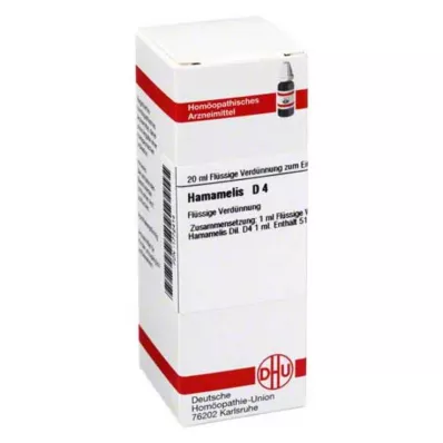 HAMAMELIS D4 ředění, 20 ml