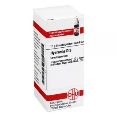 HYDRASTIS D3 Globuli, 10 g